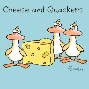 Cheese and quackers