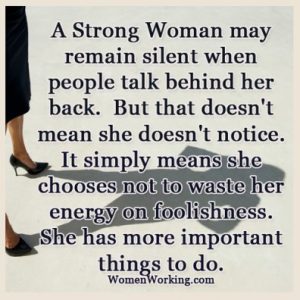 A strong woman